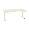 Geramöbel Geramobel Flex N-618337 Fixed-Height C-Leg Frame Desk