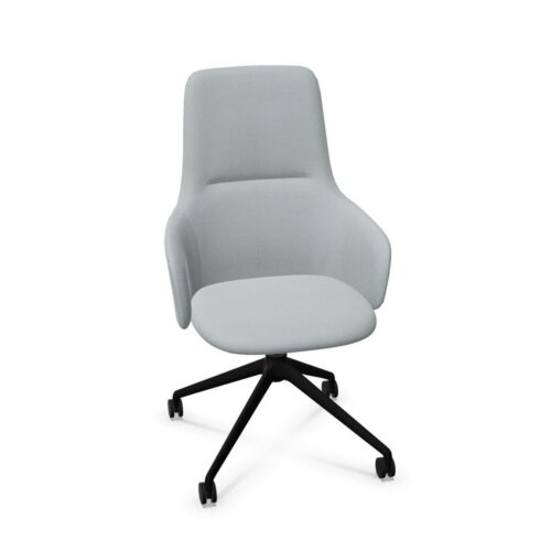 EFG European Furniture Group Reco Swivel Upholstered High Conference Chair