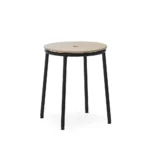 Normann Copenhagen My Chair Barstool Front Upholstery Steel Bar Stool My Chair front-upholstered steel barstool