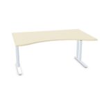 Geramöbel Geramobel C Fu Pro Ergonomieform Hv Height-Adjustable C-Leg Desk