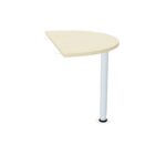 Geramöbel Geramobel Pro Anbautisch Halbrund 4 Fu Pro Hv 4-Leg Half-Round