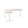 Voortman 180 Sit-Stand Electric Height Desk With Return