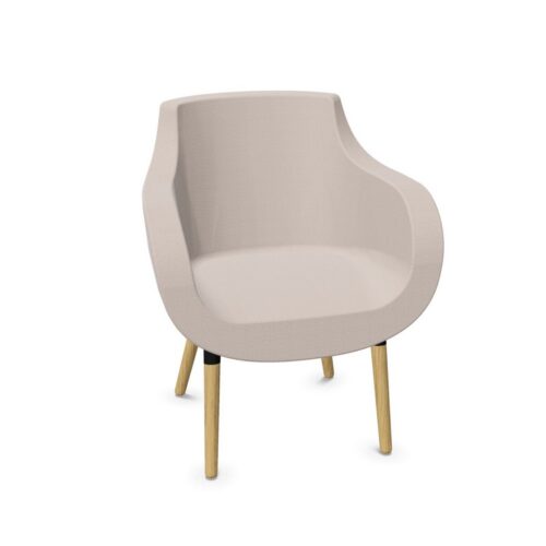 Leyform Victoria 516209 4-Leg Upholstered Low Armchair