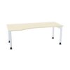 Geramöbel Geramobel Pro PC-Schreibtisch 4 Fu Pro 800 425 Links Hv Corner 4-Leg