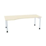 Geramöbel Geramobel Pro PC-Schreibtisch 4 Fu Pro 800 425 Links Hv Corner 4-Leg