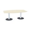 Geramöbel Geramobel N End Element Half-Barrel Shaped Top Conference Table