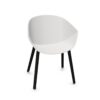 Alea Four-Leg Chair With Armrests Polypropylene Shell Chair