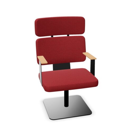 Horreds Möbel Horreds Mobel High-Back Upholstered Lounge Chair