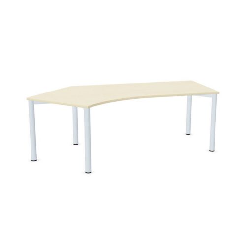 Geramöbel Geramobel Flex 4-Fu Flex 135 Links HV Sit-Stand 4-Leg Frame Desk