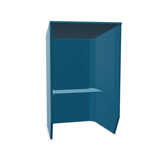 BuzziSpace Single Worktop Cable Acoustic Phone Booth