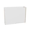 Voortman Plain Rectangular Panel Desk Screen