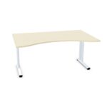 Geramöbel Geramobel Flex Schreibtisch C Fu Flex Ergonomieform Hv Sit-Stand