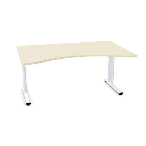 Geramöbel Geramobel Flex Schreibtisch C Fu Flex Ergonomieform Hv Sit-Stand