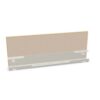apto plus 6000-0905 0006 Tischtrennwand Eiche Mit Kabelkanal 1600 Dunkelbeige
