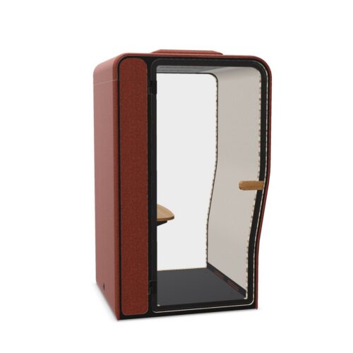 BuzziSpace Phone Booth Enclosed Left-Hand Acoustic Booth