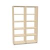 CUF Milano by Centrufficio Tall Oak Finish Storage Cabinet