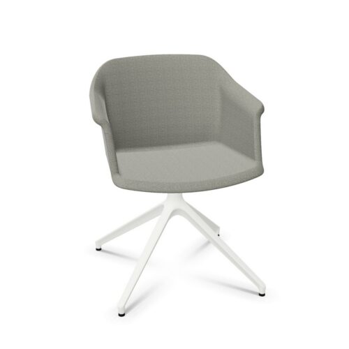 Leyform Claire 08551 4-Star Base Upholstered Shell Chair
