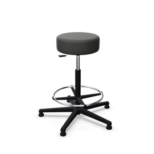 Kastel Kat Gepolstert 5-Star Base Upholstered High Stool