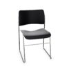 HOWE Dpa Sled-Base Polyamide Seat Side Chair