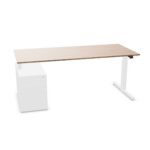 Voortman Sit-Stand T-Leg Left-Side Desk