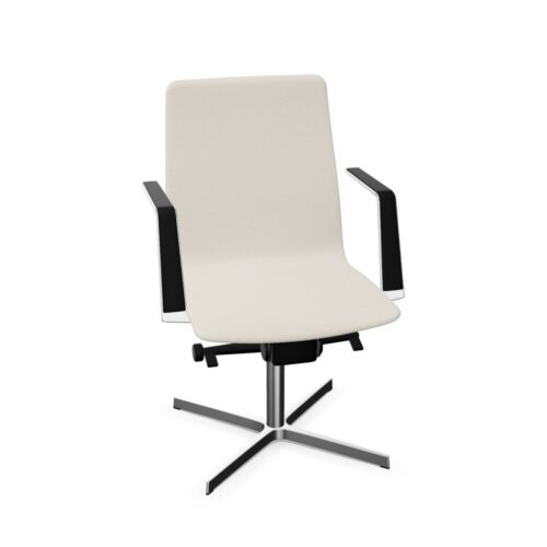 Alea Executive 4-Star Base With Armrests Upholstered Conference Chair