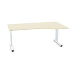 Geramöbel Geramobel Flex C-Foot 1800 1000 800 Right-Hand Height-Adjustable