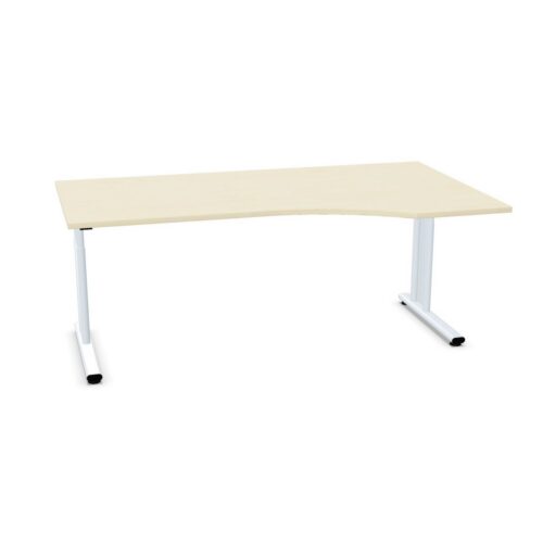 Geramöbel Geramobel Flex C-Foot 1800 1000 800 Right-Hand Height-Adjustable