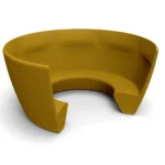 Boss Design Boss Atom Ato H 4-Person Armless Back High-Back Booth Sofa Atom sofa system arrangement