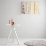 Boss Design Boss Triad Tri 12 High Formica Top Table Triad high table with white Formica top and American black walnut frame