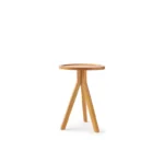 Boss Design Boss Triad Tri 11 Occasional Medium Height Table Boss Design Triad medium occasional table with white top and American black waln