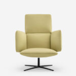 Milani Swivel High Back Armchair Milani Folda high-back swivel armchair