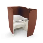 Boss Design Boss Mango Mgo 1 HB PS-RH Privacy With Surround Armchair Mango high-back privacy armchair with surround screen