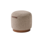 Inclass Amber Upholstered Pouf Amber upholstered pouf