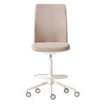 Inclass Esitt Task High Chair With Upholstered Backrest Counter Stool Inclass Esitt upholstered counter stool