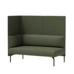Inclass Kern For A 2-Seater Module With Right Corner Back Sofa Privacy Screen Kern two-seater sofa module with right corner back and privacy screen