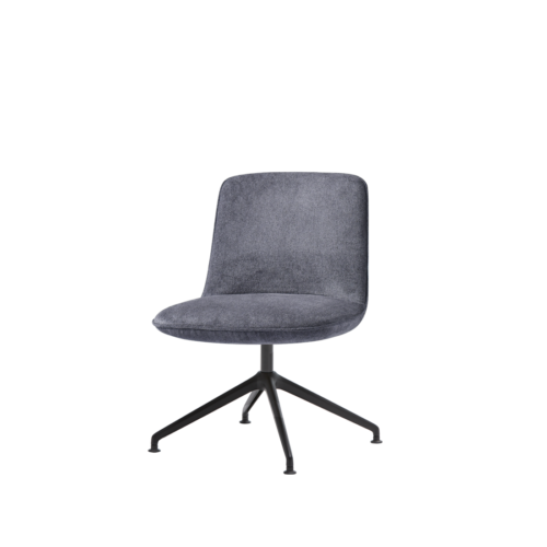 Inclass Kori 4-Spoke Swivel Low Backrest Office Chair