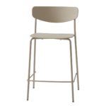 Inclass Lea 4-Leg Mid-Height Plastic Bar Stool Lea 4-leg mid-height plastic bar stool