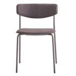 Inclass Lea 4-Leg Upholstered Seat Chair upholstered chair with a four-leg base