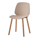 Inclass Oswell 4-Leg Wooden Frame Chair