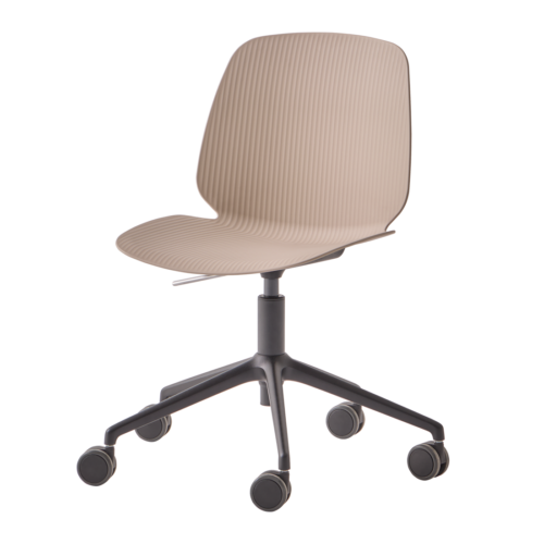 Inclass Oswell 5-Star Armless Gas Swivel Chair