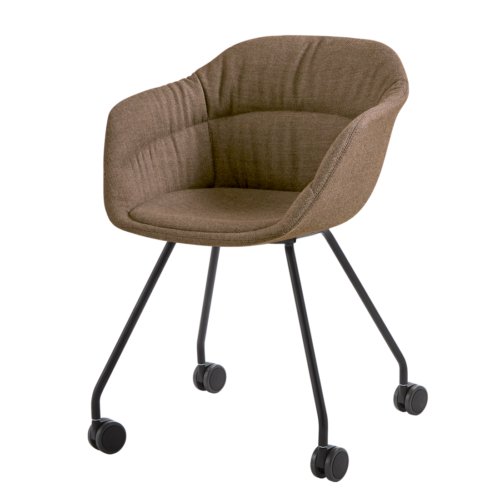 Inclass Taia Tapiz Soft Arm 4-Leg Soft Seat Armchair