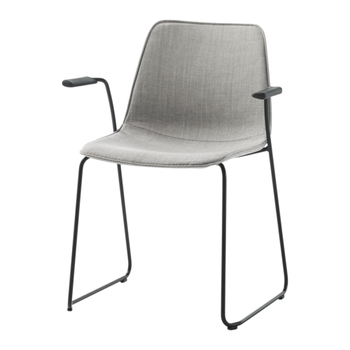 Inclass Varya Tapiz Armchair With Sled Base With Armrests Upholstered Armchair