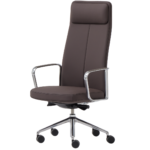 Inclass Zenpro Swivel With Armrests Upholstered Office Chair