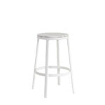 Infiniti Round Round 5093-Kss Swivel Kitchen Stool white kitchen stool
