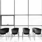 Sellex Slam Soft Two-Seat Upholstered Bench Slam seating arranged in a classroom