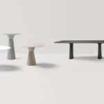 Inclass Essens Oval Tabletop Table Top Essens table in an interior setting 2