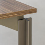 Bulo H2O Rectangular Office Desk H2O desk in an interior setting