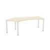 Geramöbel Geramobel Flex 4 Fu Flex 135 Links Starr 4-Leg Left Return Desk