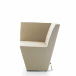 Lammhults Area High Corner Module Upholstered Back Modular Sofa Section