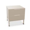 Cappellini Low Two-Drawer Cabinet Matt Lacquered Cabinet